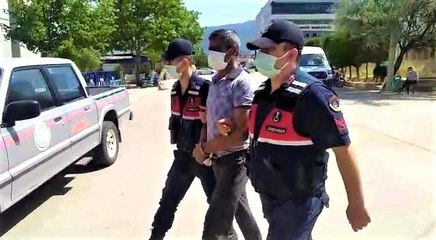 Uyuşturucuyu imha etmek üzereyken yakalanan şüpheli tutuklandı