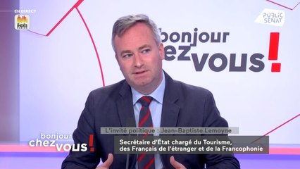 Jean-Baptiste Lemoyne : "On aura bientôt une liste de pays en fonction de leur situation sanitaire"