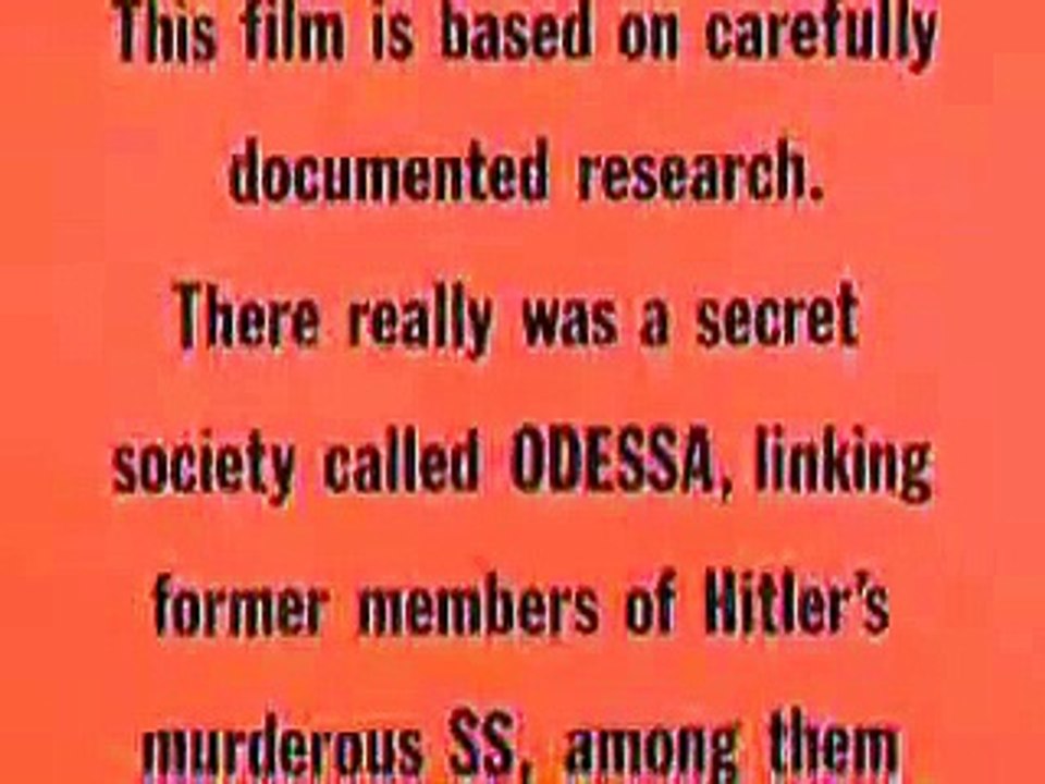Dossier Odessa (Trailer HD)