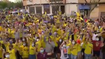 El Villarreal celebra en su estadio la histórica Europa League