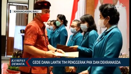 Bupati Karangasem Lantik Tim Penggerak PKK & Dekranasda 2021-2026