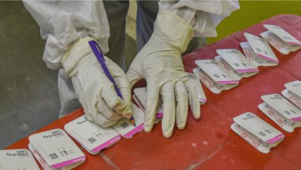 Man undergoes corona test, gives details of his friend