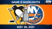 NHL Game Highlights | Penguins vs. Islanders, Game 6 - May 26, 2021