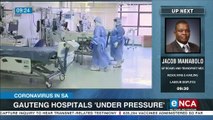 Gauteng hospitals under pressure due to spike in cases