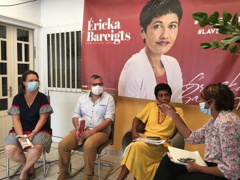 Ericka Bareigts: Apporter un nouveau souffle pour un nouveau modèle réunionnais