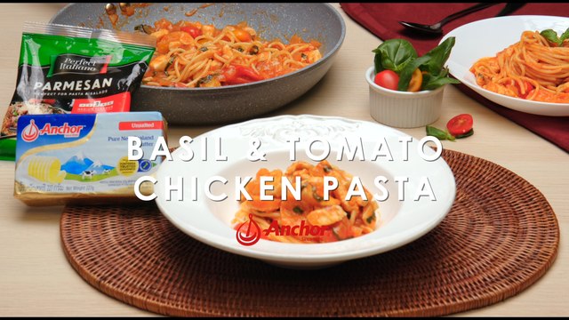Basil Tomato & Chicken Pasta