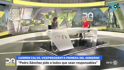 Carmen Calvo responde a González y a Guerra sobre los indultos