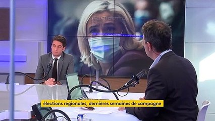 Gabriel Attal invité sur franceinfo