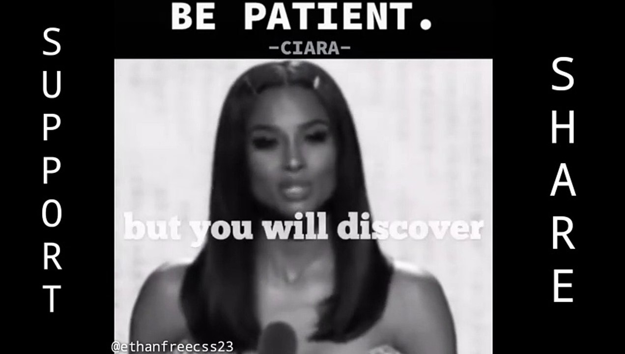 Be Patient