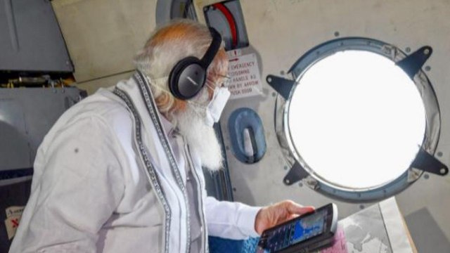 Yaas: PM conducts aerial survey of damage in Bengal-Odisha