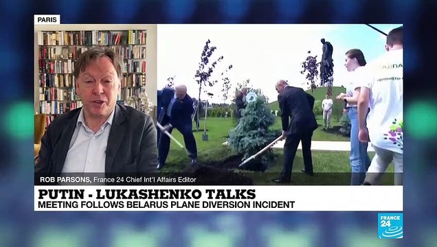 Putin - Lukashenko meeting: Meeting follows Belarus plane diversion