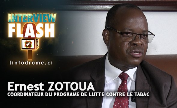 Journée mondiale sans tabac : Ernest Zotoua une bouffée de shisha c'est fumer 20 cigarettes