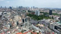Taksim Camii açılıyor - Diyanet İşleri Başkanı Erbaş hutbe irad etti