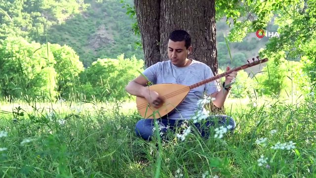 Silah seslerinin yükseldiği Goman Dağı ezgilerle yankılandı