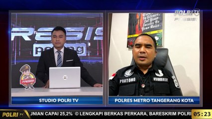Dialog Bersama Kasat Polres Metro Tangerang terkait Ganja Kering Aceh