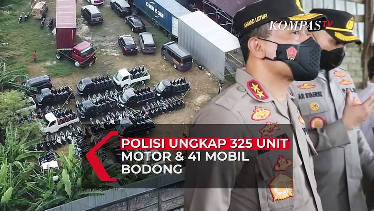 Polda Jateng dan Polres Pati Ungkap Ratusan Kendaraan Bodong, 9 Orang Ditangkap