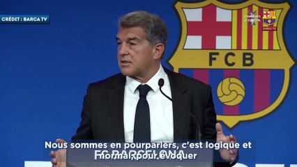 Joan Laporta évoque les discussions en cours sur l'avenir de Ronald Koeman