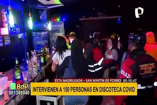 SMP: Intervienen una discoteca que funcionaba como un prostíbulo clandestino