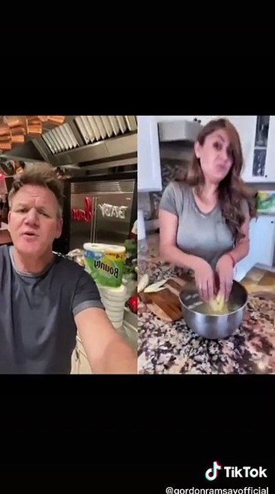 Gordon Ramsay Reacts To TikTok Cooking Video