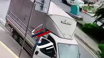 Ölümden yalnızca saniye farkı ile kurtuldu