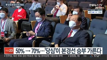 '이준석 돌풍' 현실화…野당권 신진·중진 대결