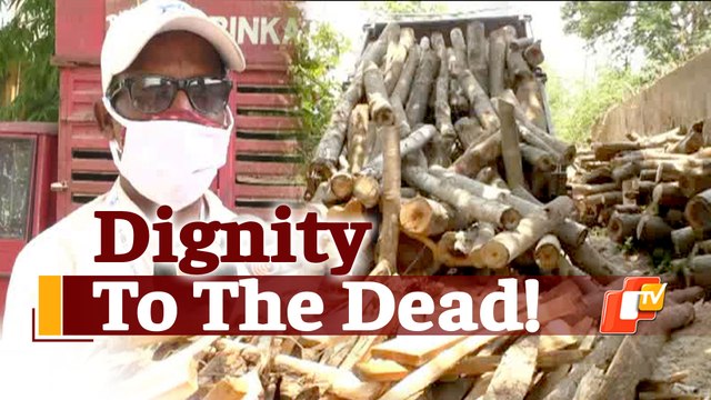 Odisha Man Provides Free Wood For Cremation Of COVID19 Victims