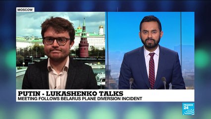 Belarus' leader seeks Russia's support amid showdown with EU