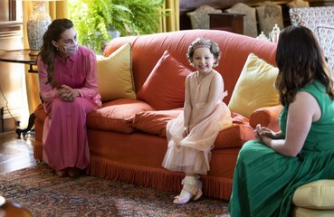 Duchess Catherine honours promise as she meets five-year-old cancer patient