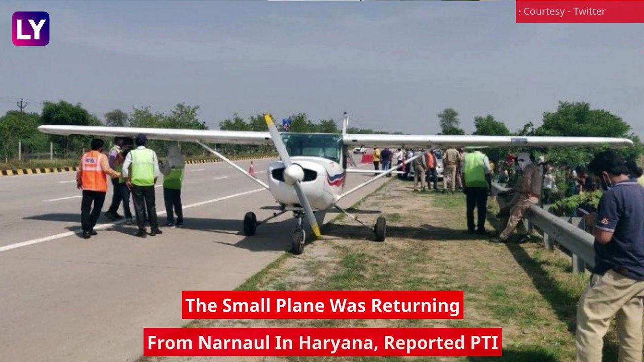 Yamuna Expressway: Aligarh-Bound Training Aircraft Makes Emergency Landing