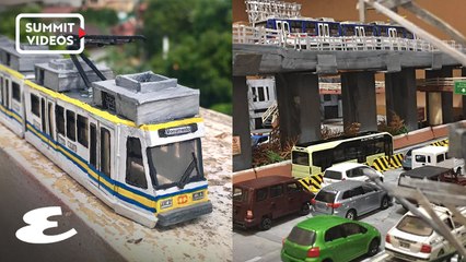 This Man Created A Diorama Of Traffic Roads In Metro Manila