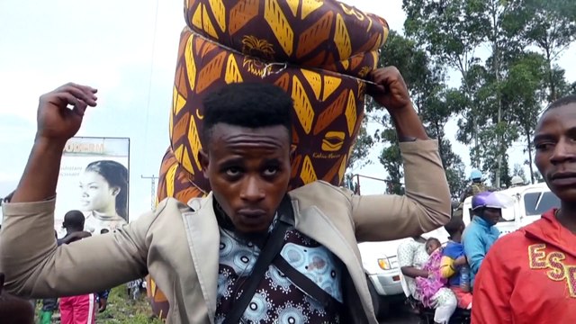 Массовая эвакуация жителей Гомы