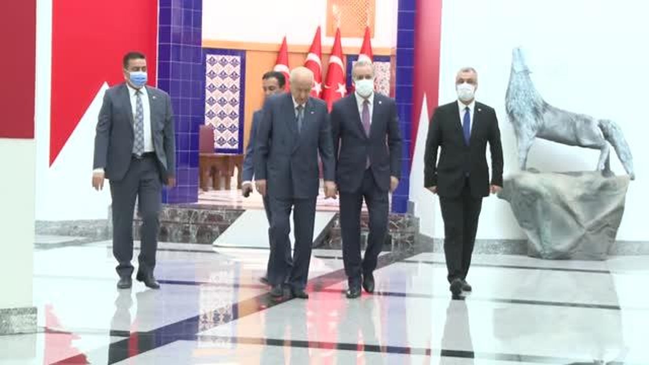 Bahçeli, Belediye Başkanları Geleneksel İstişare ve Değerlendirme Toplantısı'na katıldı