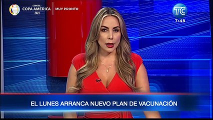 Este lunes arranca el nuevo plan de vacunación en el Ecuador