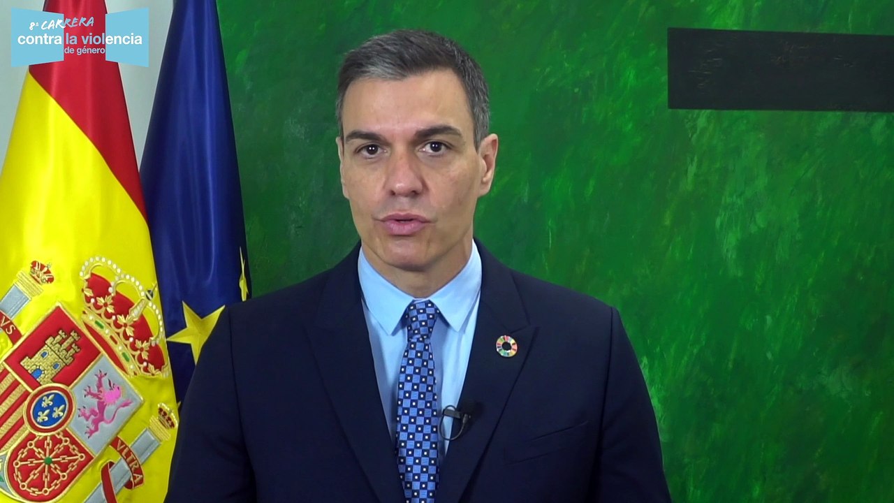 El respaldo de Pedro Sánchez a la VIII Carrera contra la Violencia de Género: ''No podemos tolerar que sean asesinadas más mujeres solo por el hecho de ser mujeres''