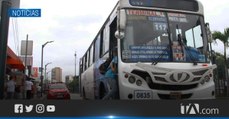 Octavo día de paralización parcial de los buses urbanos en Guayaquil