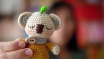 Amigurumi Animals | Baby Koala Crochet Amigurumi | Móc Thú Len Gấu Koala