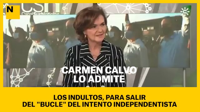 Calvo lo admite: los indultos, para salir del bucle del intento independentista