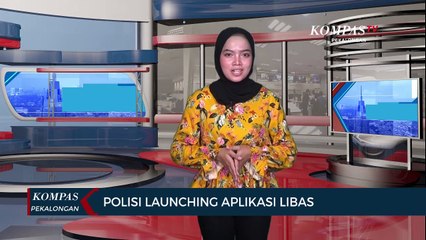 Polisi Launching Aplikasi Libas