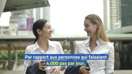 Marcher 8000 pas par jour pour vivre plus longtemps