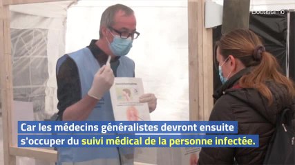 Chez le médecin, un dépistage au covid-19 coûtera 55 euros