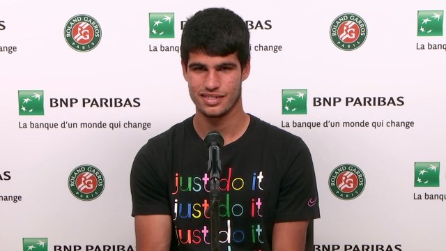 Roland-Garros 2021 - Carlos Alcaraz : I don't know if the older players want to play against me or not in this Roland-Garros