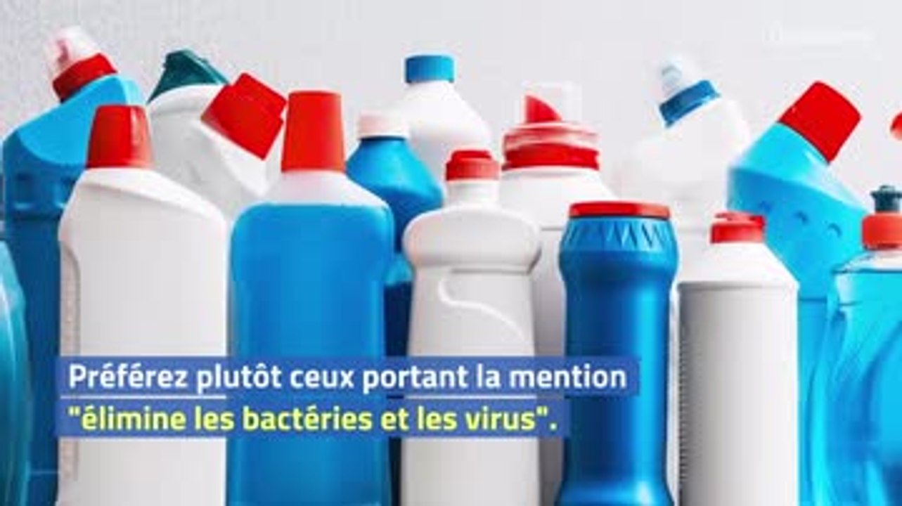 Coronavirus : quels produits ménagers utiliser
