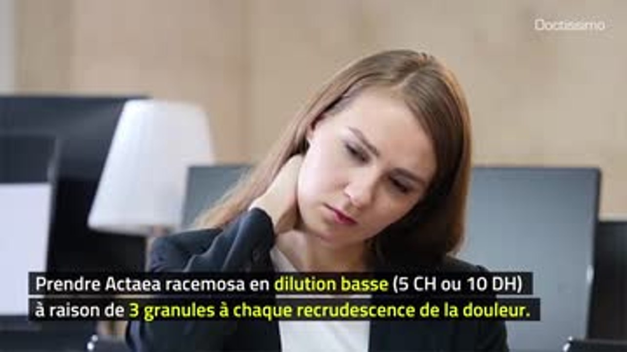 Homéopathie - Actaea racemosa