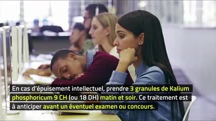 Homéopathie - Kalium phosphoricum