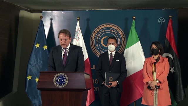 TRABLUS - Libya Akdeniz’deki yasa dışı göçle mücadelede güney sınırlarının korunması için AB ülkeleri ile anlaştı - (AB Komisyonu Üyesi Oliver Varhelyi)