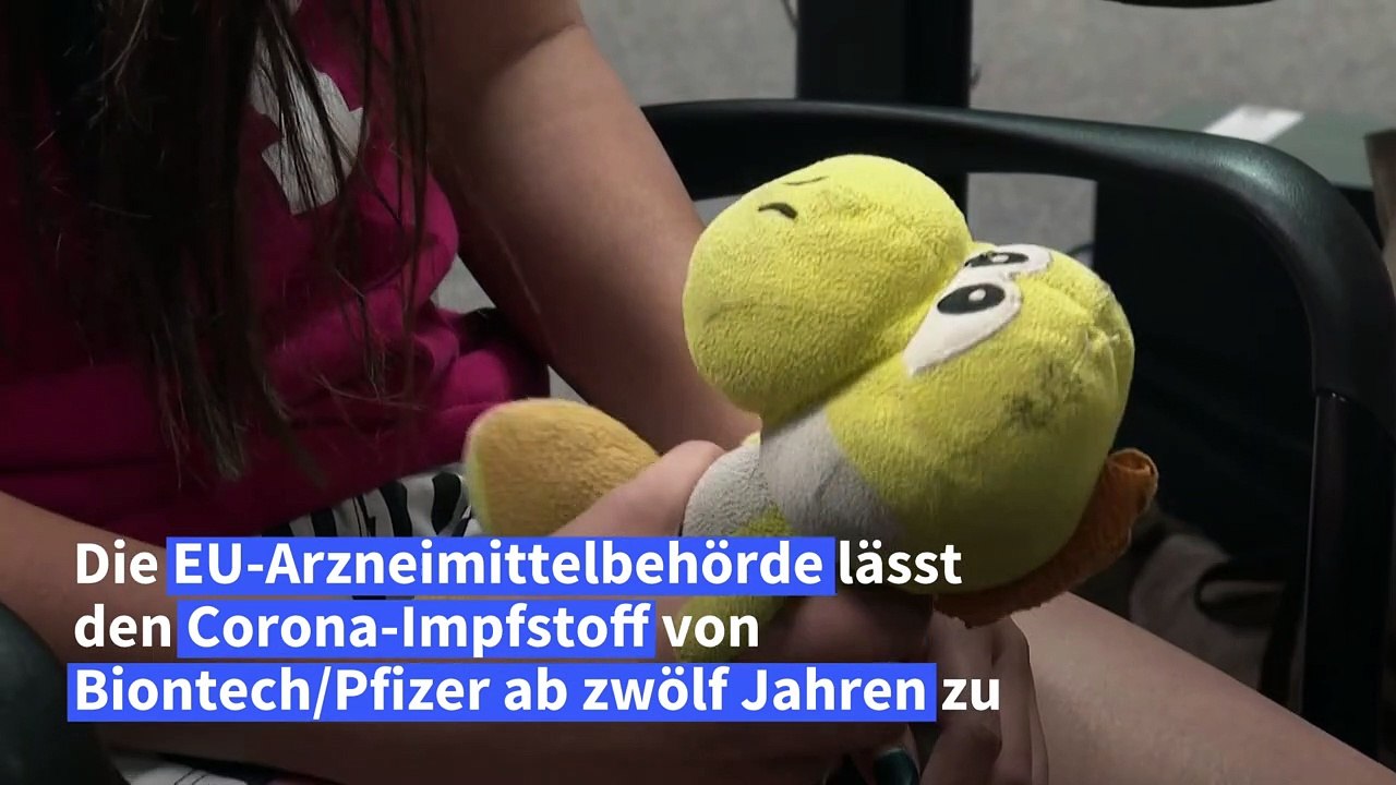 EMA lässt Biontech-Impfstoff ab zwölf Jahren zu