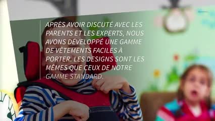 Marks & Spencer lance une ligne pour les enfants handicapés