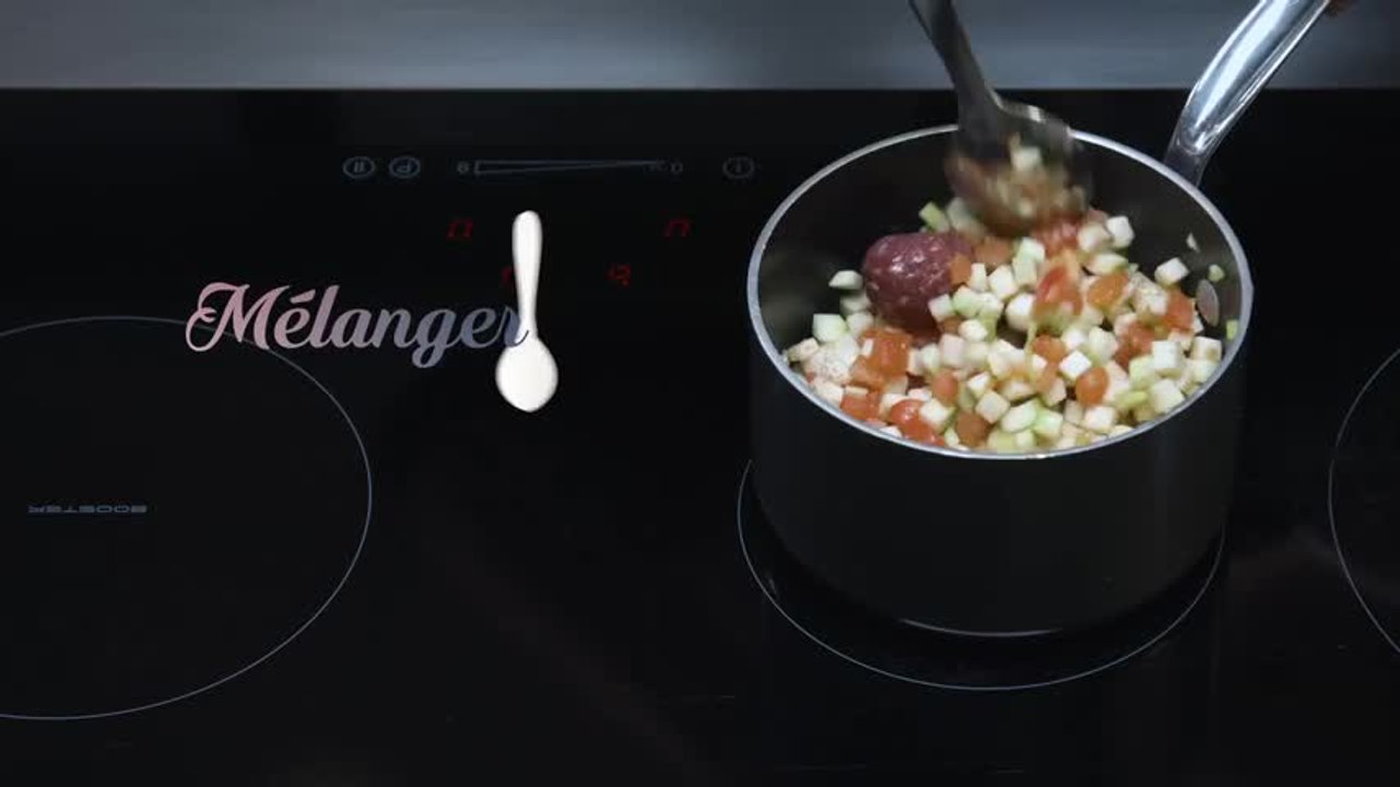 Courgette farcie –  Recette Bébé 10 mois / 18 mois