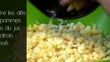 Trifle pomme – noix – châtaigne