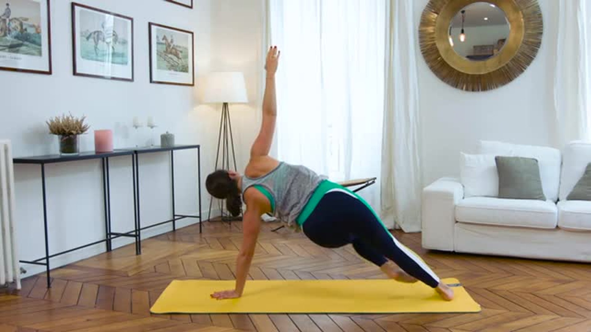 Fitness Master Class Poignee D Amour Yoga contre les Poignées d'amour (20 min) - Vidéo Dailymotion